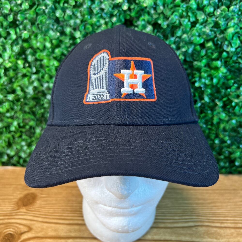 Houston Astros 2022 World Series Trophy Hat 9Forty Adjustable Hat New Era OS